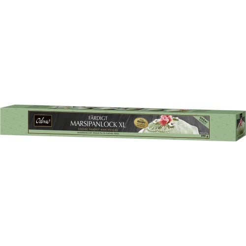 Marsipanlock Ljusgrönt Xl
