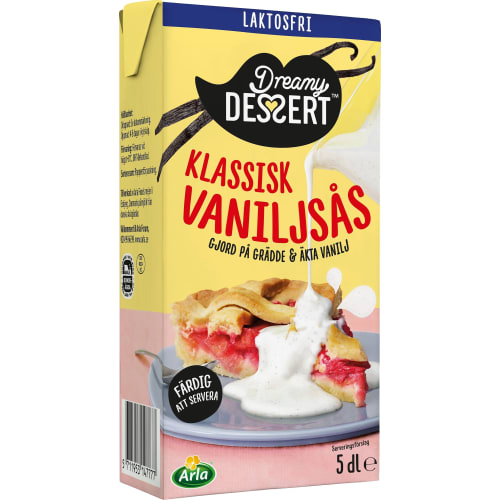 Vaniljsås Klassisk Laktosfri