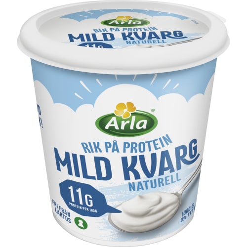 Naturell Mild Kvarg Laktosfri 0,2%