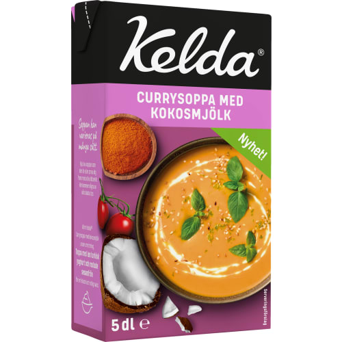 Currysoppa Kokosmjölk
