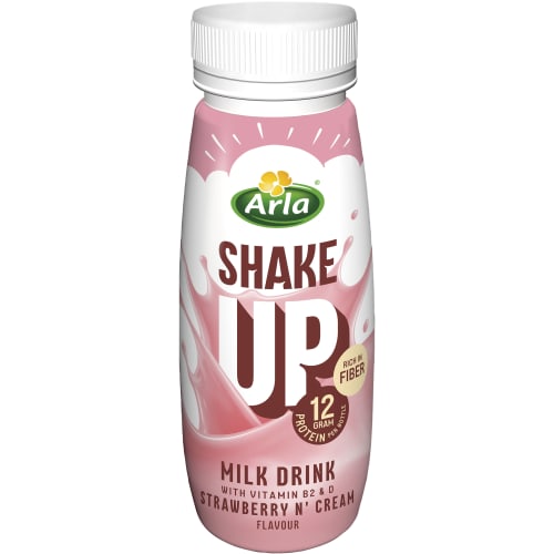 Jordgubb Mjölkdryck Shake Up 0,7%