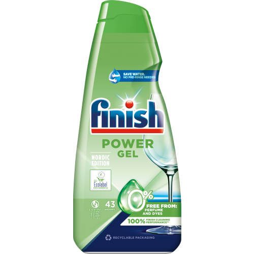 Power Gel 0% Parfrymfri 43disk Maskindiskmedel