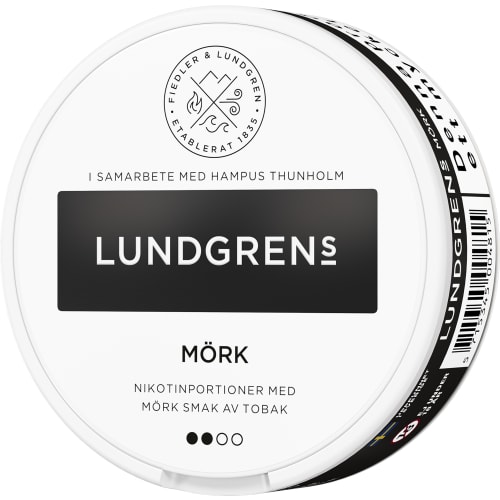 Lundgrens Mörk Tobaksfritt Snus