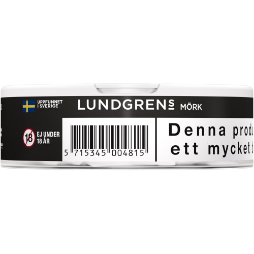 Lundgrens Mörk Tobaksfritt Snus