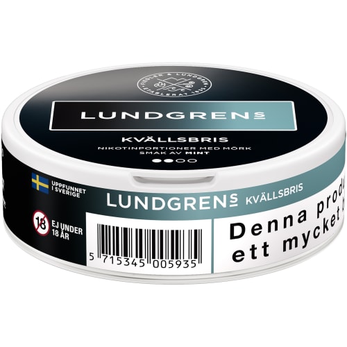 Lundgrens Kvällsbris Tobaksfritt Snus