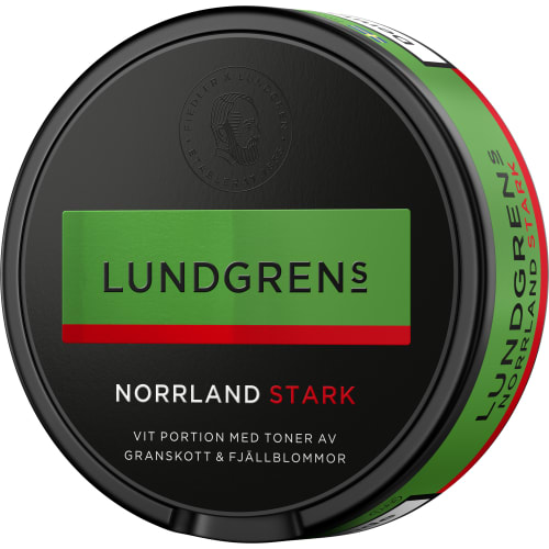 Lundgrens Norrland Stark Portionssnus