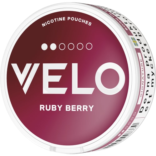 Velo Ruby Berry Tobaksfritt Snus