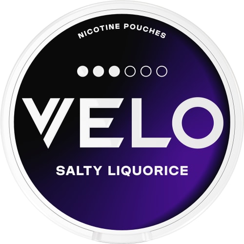 Velo Salty Liquorice Tobaksfritt Snus