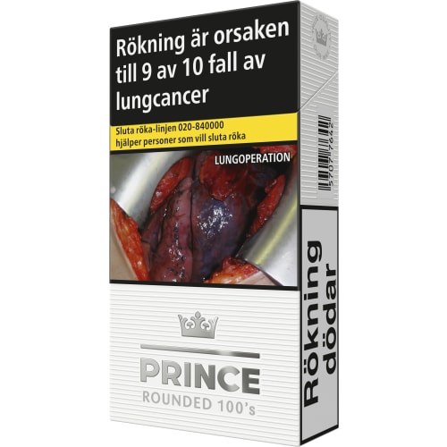 Prince Rounded 100's Cigaretter