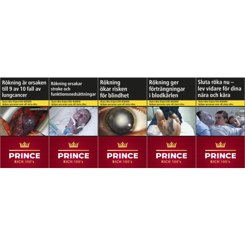 Prince Rich 100's Cigaretter