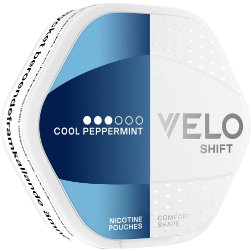 Velo Shift Cool Pepperm Tobaksfritt Snus