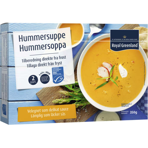 Hummersoppa Fryst