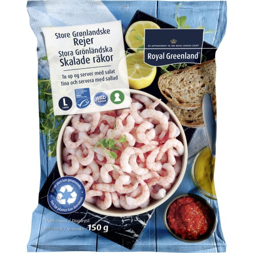 Räkor Skalade