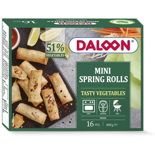 Spring Rolls Vegetables Frysta/ 16-pack