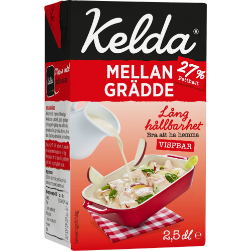 Mellangrädde Lång Hållbarhet 27%
