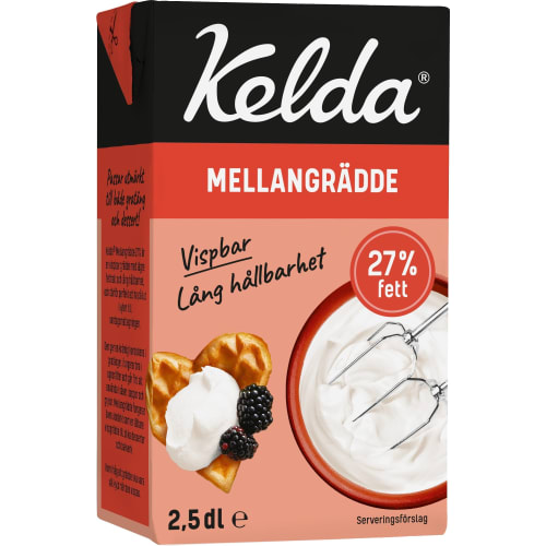 Mellangrädde Lång Hållbarhet 27%