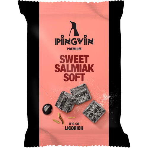 Pingvin Sweet Salmiak Soft Påse