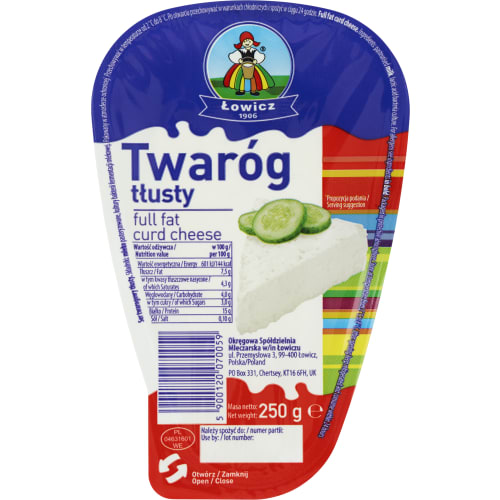 Curd Ost Fullfet Sallads/vitost