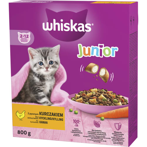 Junior Chicken 2-12 Månader Torrfoder Katt