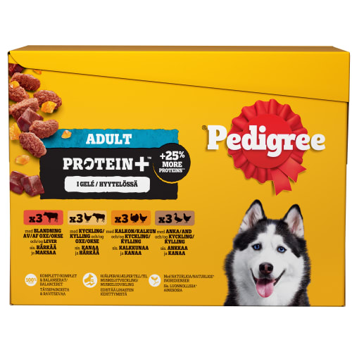 Protein Adult Hundmat 12-pack