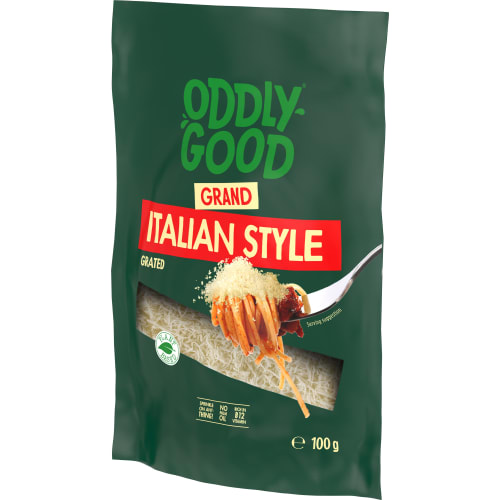 Italian Style Grand Grated Vegansk