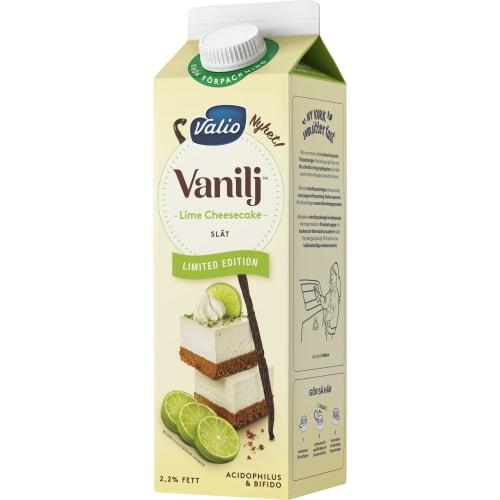 Cheesecake Lime Vaniljyoghurt 2,2%