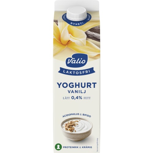Vanilj Lättyoghurt Laktosfri 0,4%