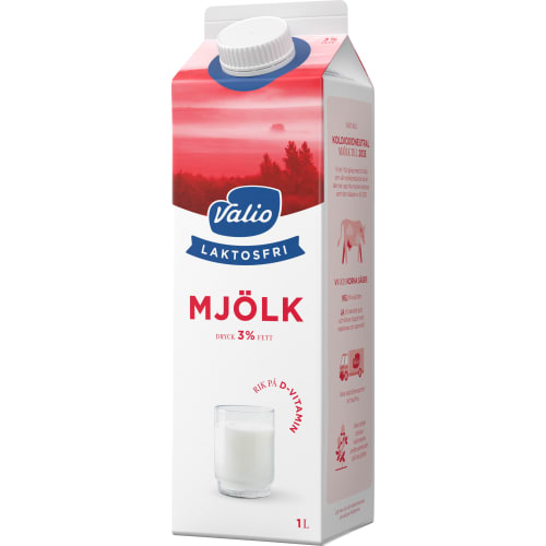 Mjölk Vitamin D Laktosfri 3%