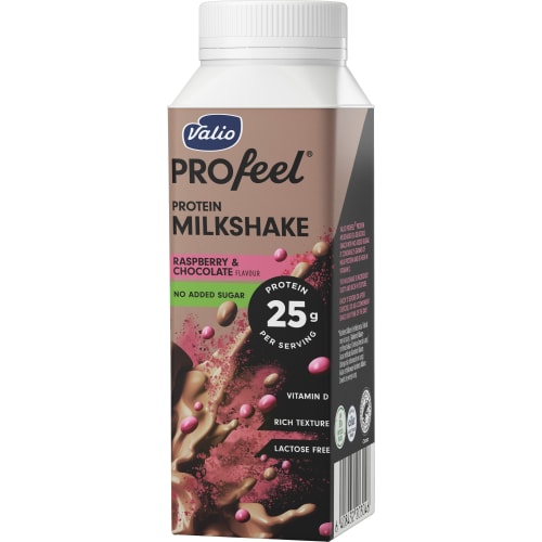 Raspberry & Chocolate Lacto Free Protein Milkshake