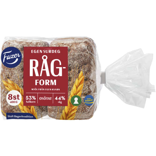 Rågform 8-pack