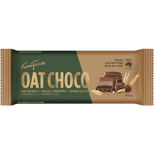 Hasselnöt Oat Choco Karl Fazer Hasselnöt
