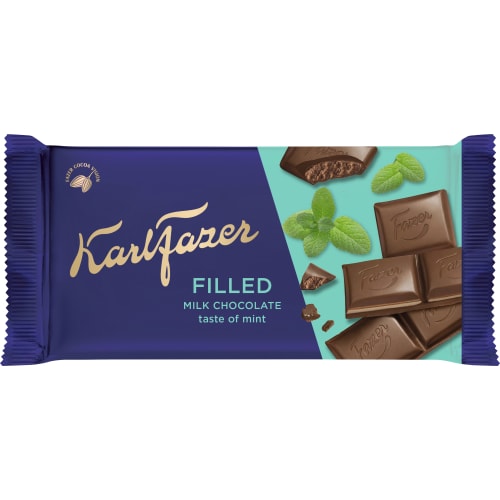 Filled Mint Milk Chocolate Chokladkaka