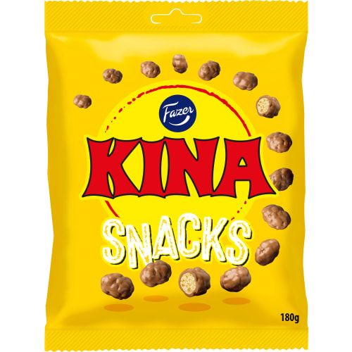 Kina Snacks Gul Påse