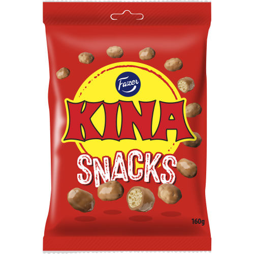 Kina Snacks Röd Påse