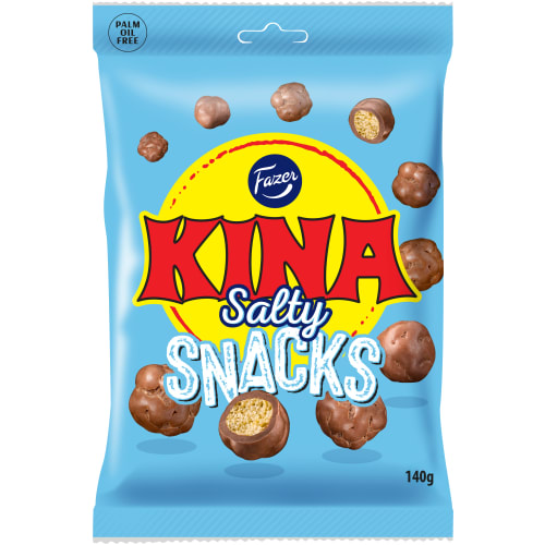 Salty Blå Kina Snacks