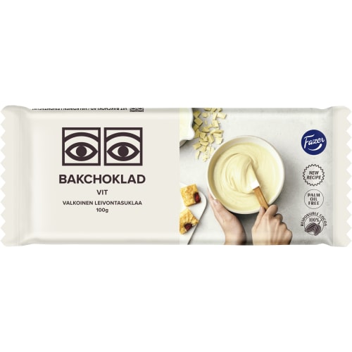 Bakchoklad Ögon Vit