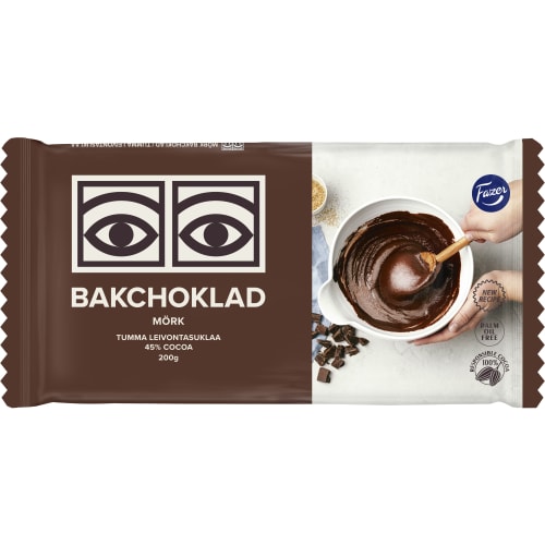 Bakchoklad Ögon / Mörk 45% Cocoa