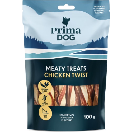 Meaty Treats Kyckling Twist Hundgodis