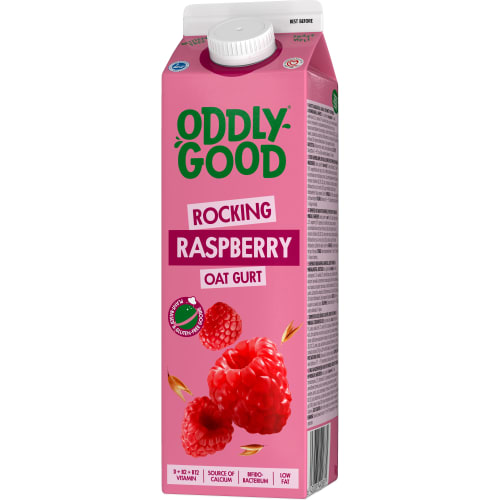 Raspberry Havregurt Glutenfri