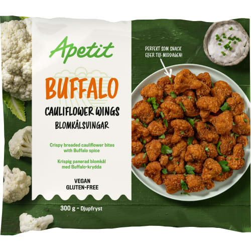 Buffalo Blomkålsvingar Fryst