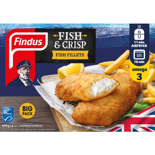 Fiskfilé Fish&crisp