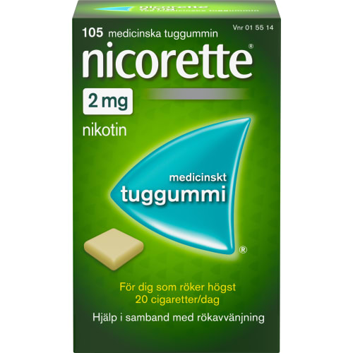 Nicorette 2mg Nikotintuggummi