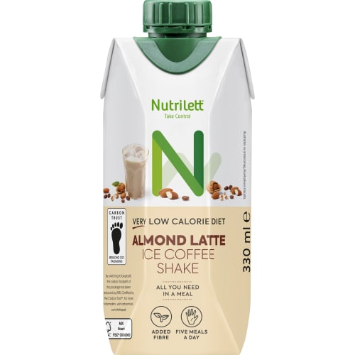 Almond Latte Ice Coffee Shake