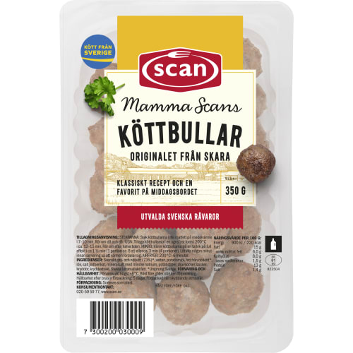Köttbullar Mamma Scans