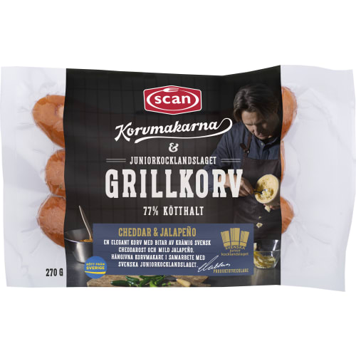 Grillkorv Cheddar Jalapeño