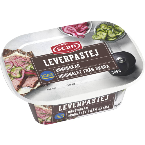 Leverpastej Ugnsbakad Bredbar