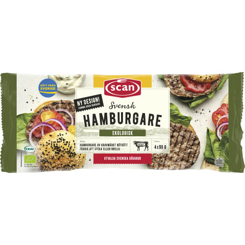 Hamburgare Ekologiska Frysta