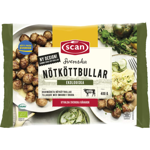 Nötköttbulle Eko Fryst