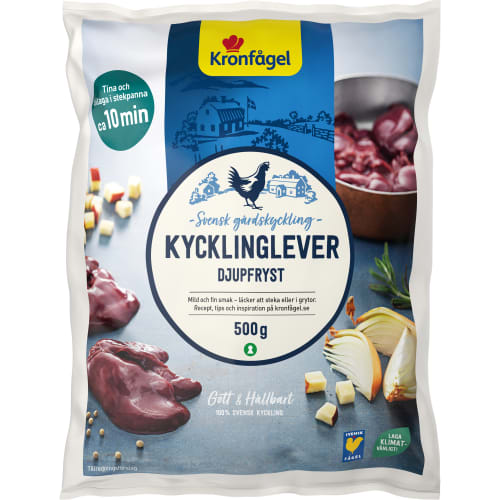 Kycklinglever Fryst
