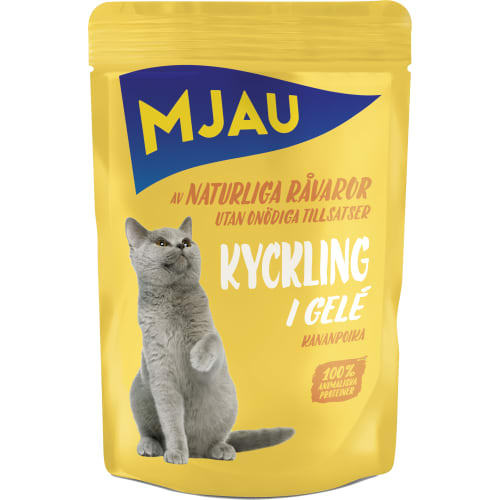 Kyckling i Gelé Kattmat Våt